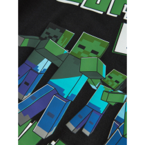 NAME IT T-shirt Siloh Minecraft Black